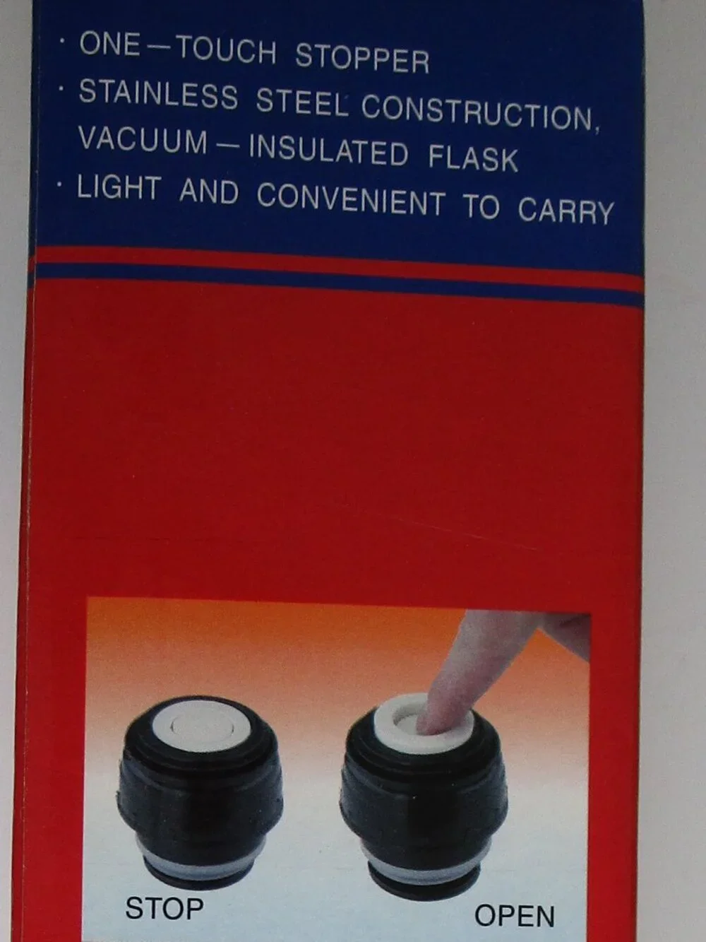 NIB half liter stainless steel vacuum flask